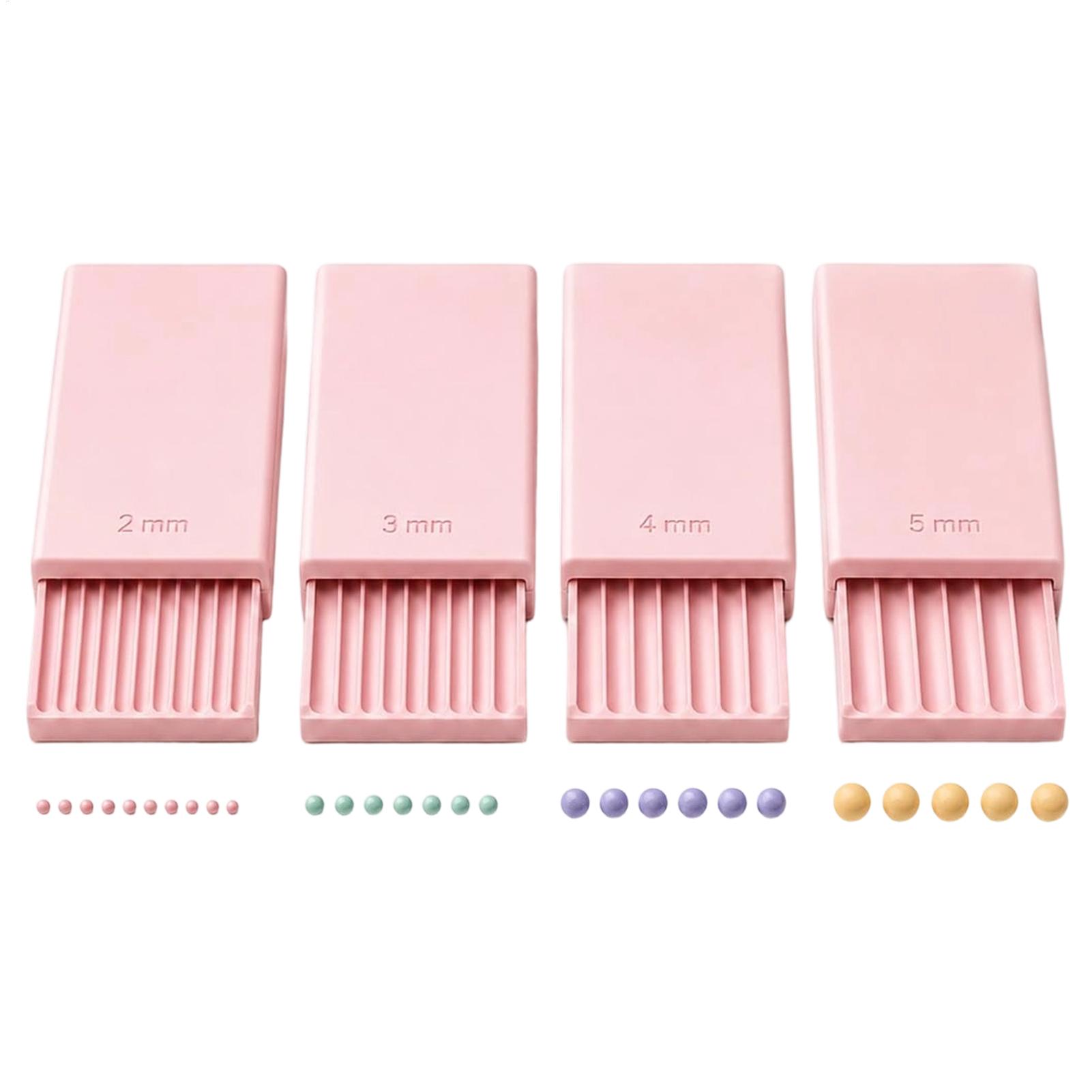 Tools For Home Workshop - 粘土ボールメーカー 2mm 3mm 4mm 5mm 再利用可能なDIYジュエリー製作粘土ローラー