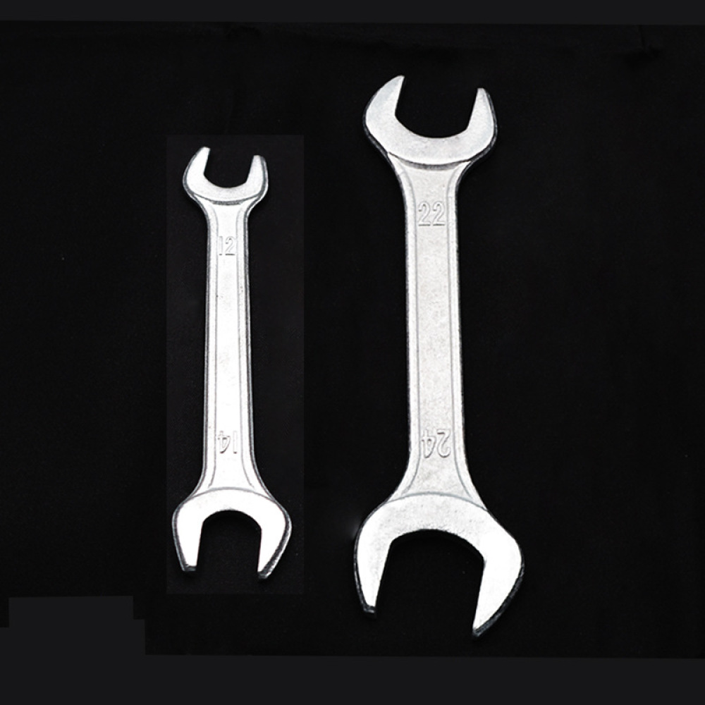 Workshop Tools Engineering - 手動レンチダブルオープンヘッドスパナハードウェアツール効率的なファスナー取り外し機械工学の修理作業用