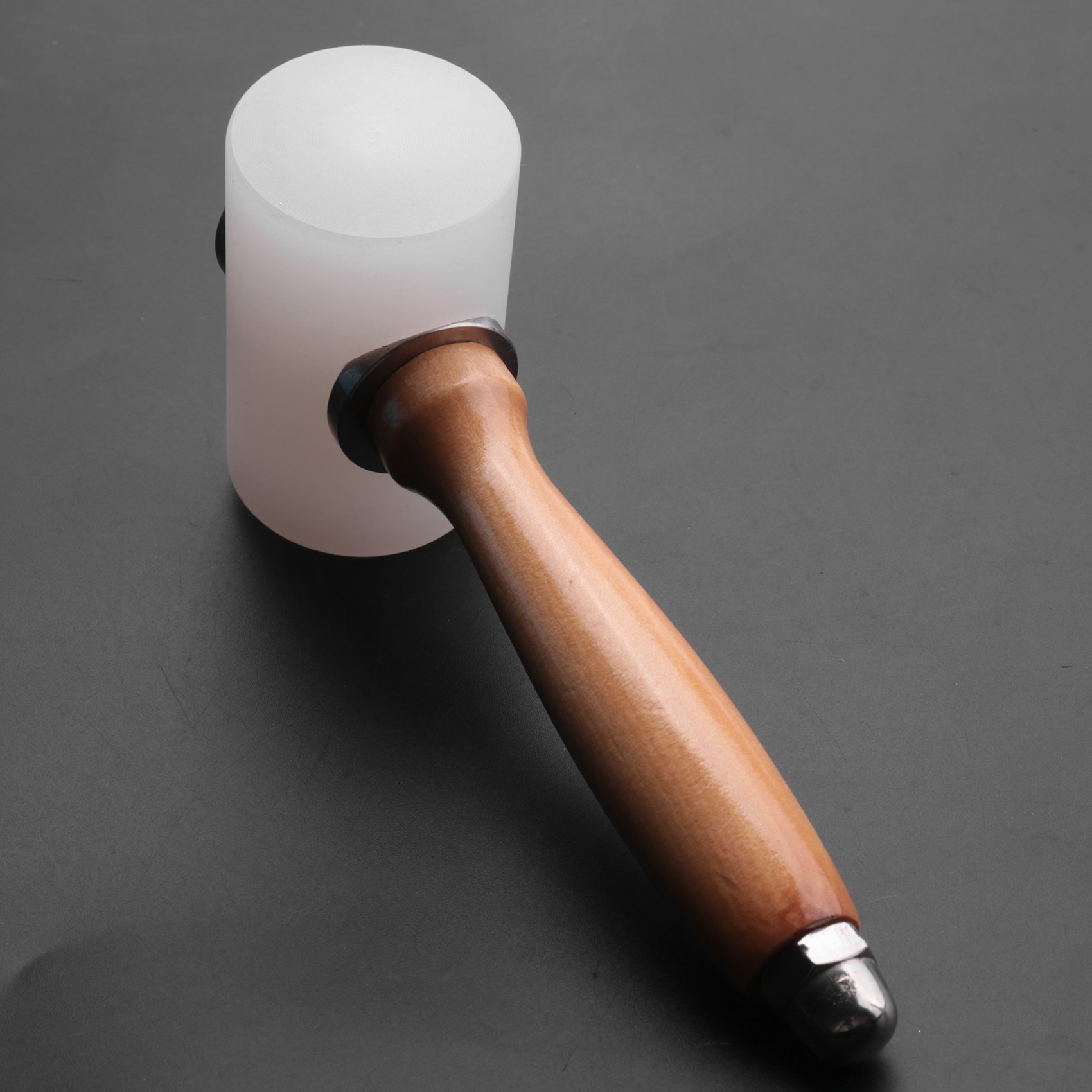 Mallet Wood Carving - A84X-2 個革彫刻ハンマー、革マレット、木製ハンドルナイロンハンマー、手作り DIY 革工芸用革工具