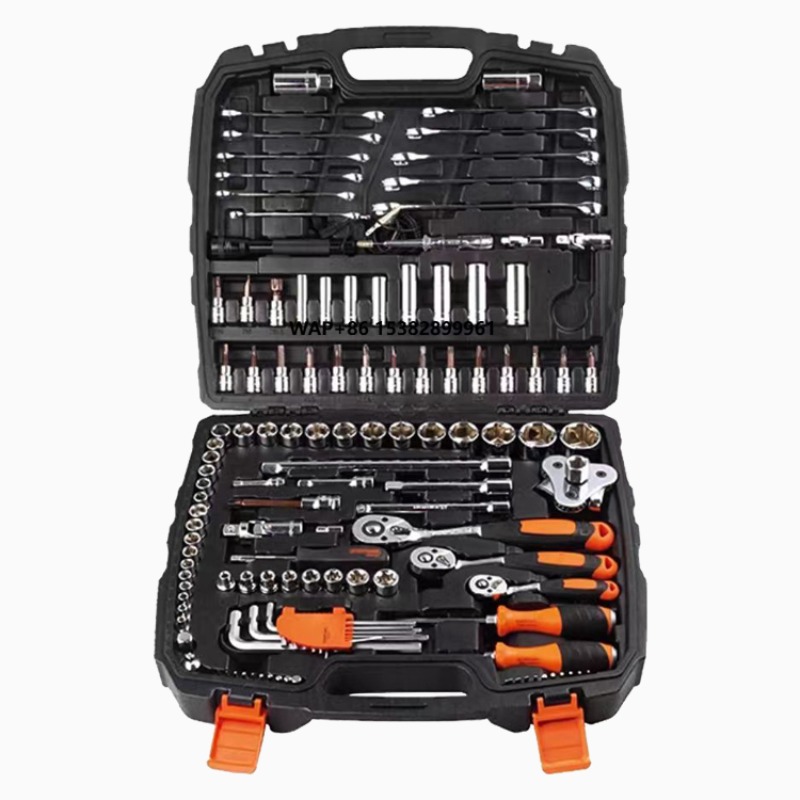 Workshop Tools Automotive - プロ仕様124点耐久性自動車修理工具セット多機能ワークショップツールキット