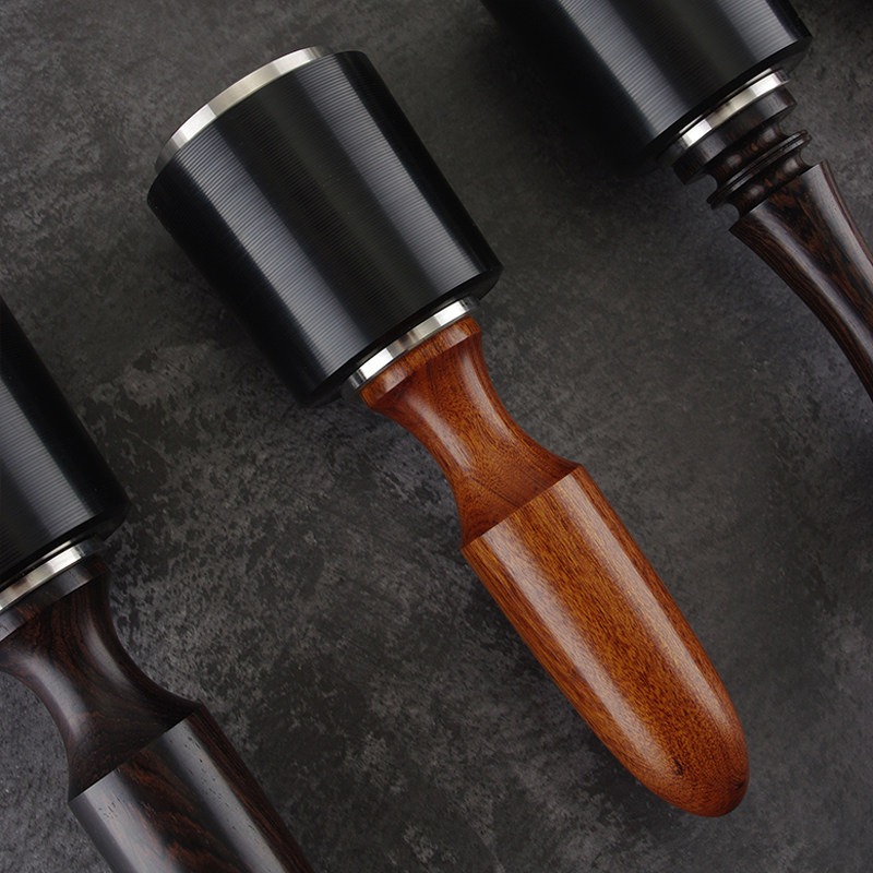 Mallet Wood Carving - PA66ナイロン製木製ハンドル付きマレット、革細工や革工芸用の手工具