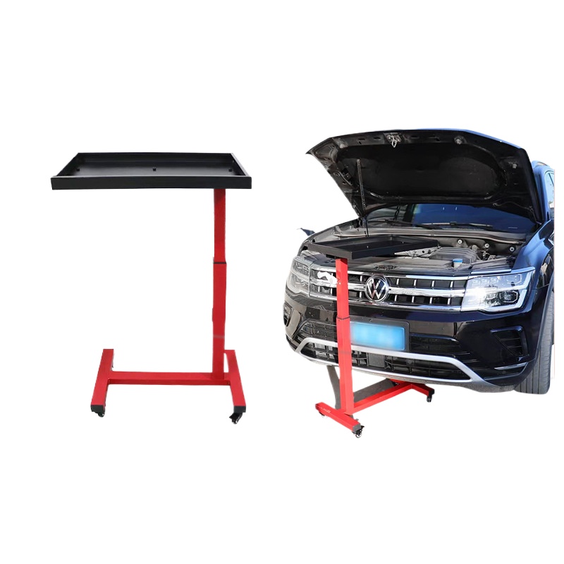 Workshop Tools Automotive - 車のメンテナンスワークベンチツールボックスツールカートミュートホイール付きワークショップホルダーキャビネットガレージワークベンチ調節可能なトレイ