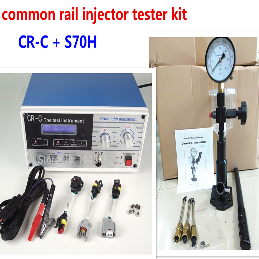Workshop Tools For Sale - をビッグセールス!CR-C多機能ディーゼルコモンレールインジェクタテスター + S70Hノズル鉄バリ、コモンレールインジェクタテスターツール