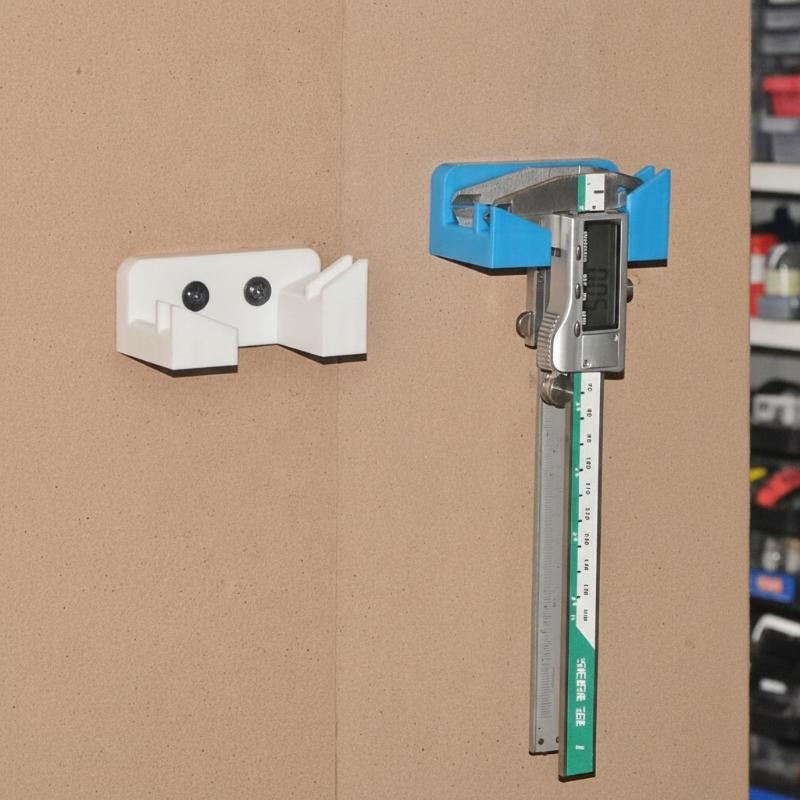 PLA デジタルキャリパー壁掛けブラケット 滑り止め付き頑丈 - Tools For Home Workshop のレビューと価格