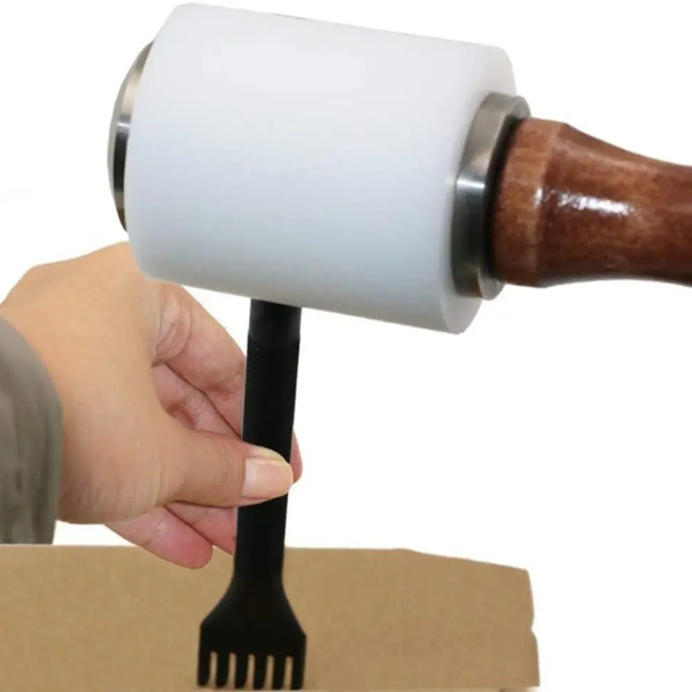 マレット木製ハンドルナイロンハンマー革工芸用ソリッドアートレ - Mallet Wood Carving のレビューと価格