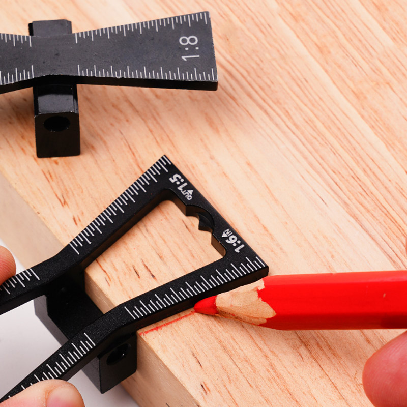 2個のアリ溝マーカーガイド、アリ溝マーキングジグ正確な木製ア - Dovetail Marking Guide のレビューと価格