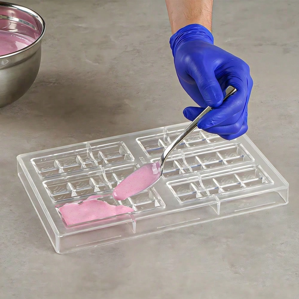 格子柄チョコレートバー型、家庭、デザートショップ、工房用の透 - Tools For Home Workshop のレビューと価格