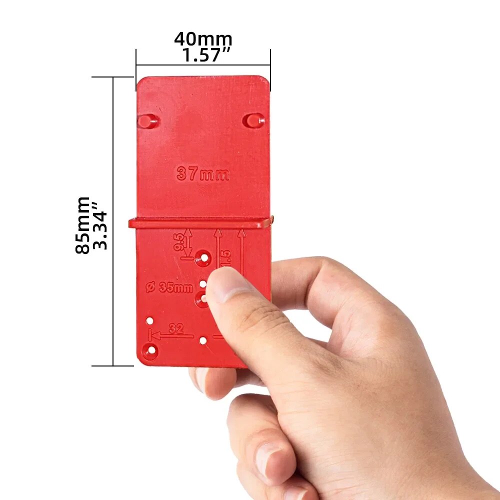 ヒンジ穴ドリルガイド位置決めマークテンプレート 26/35/ - Dovetail Marking Guide のレビューと価格