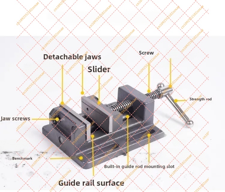 ヘビーデューティーフラットバイス 3インチ精密ガイドバー ベ - Workshop Tools Bench のレビューと価格