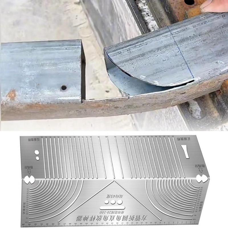 ステンレス鋼角度アークマーキングツール金属製造パイプサドル切 - Dovetail Marking Guide のレビューと価格