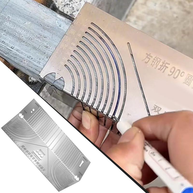 ステンレス鋼角度アークマーキングツール金属製造パイプサドル切 - Dovetail Marking Guide のレビューと価格