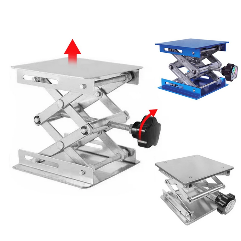 リフトテーブル 4'x4' ラボプレートジャックシザースタン - Workshop Tools Bench のレビューと価格