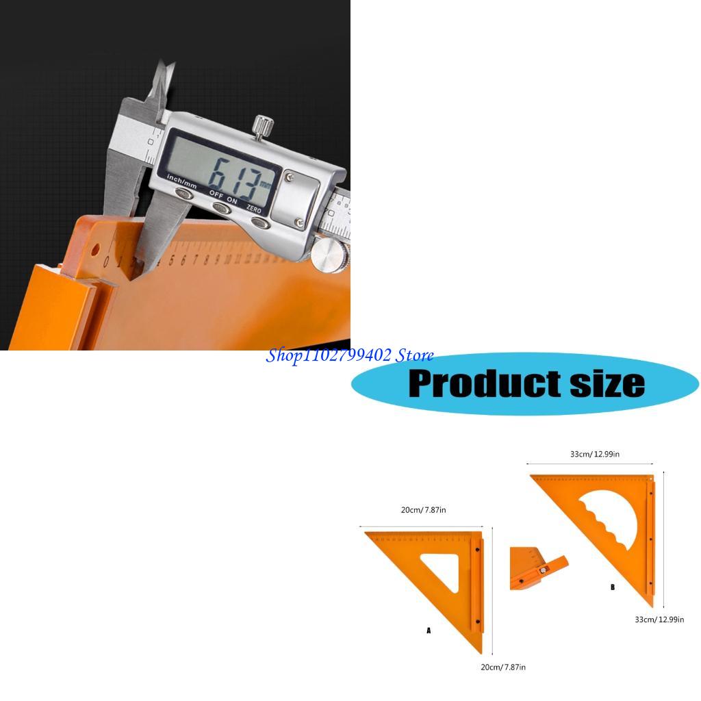 547F 建設製図および大工仕事用の正確な直角測定装置 - Workshop Tools Engineering のレビューと価格