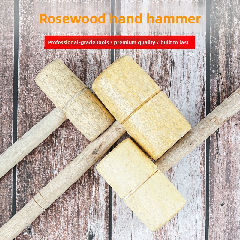 木製ハンドル付きマレット、木工用無垢材彫刻マレット - Mallet Wood Carving のレビューと価格
