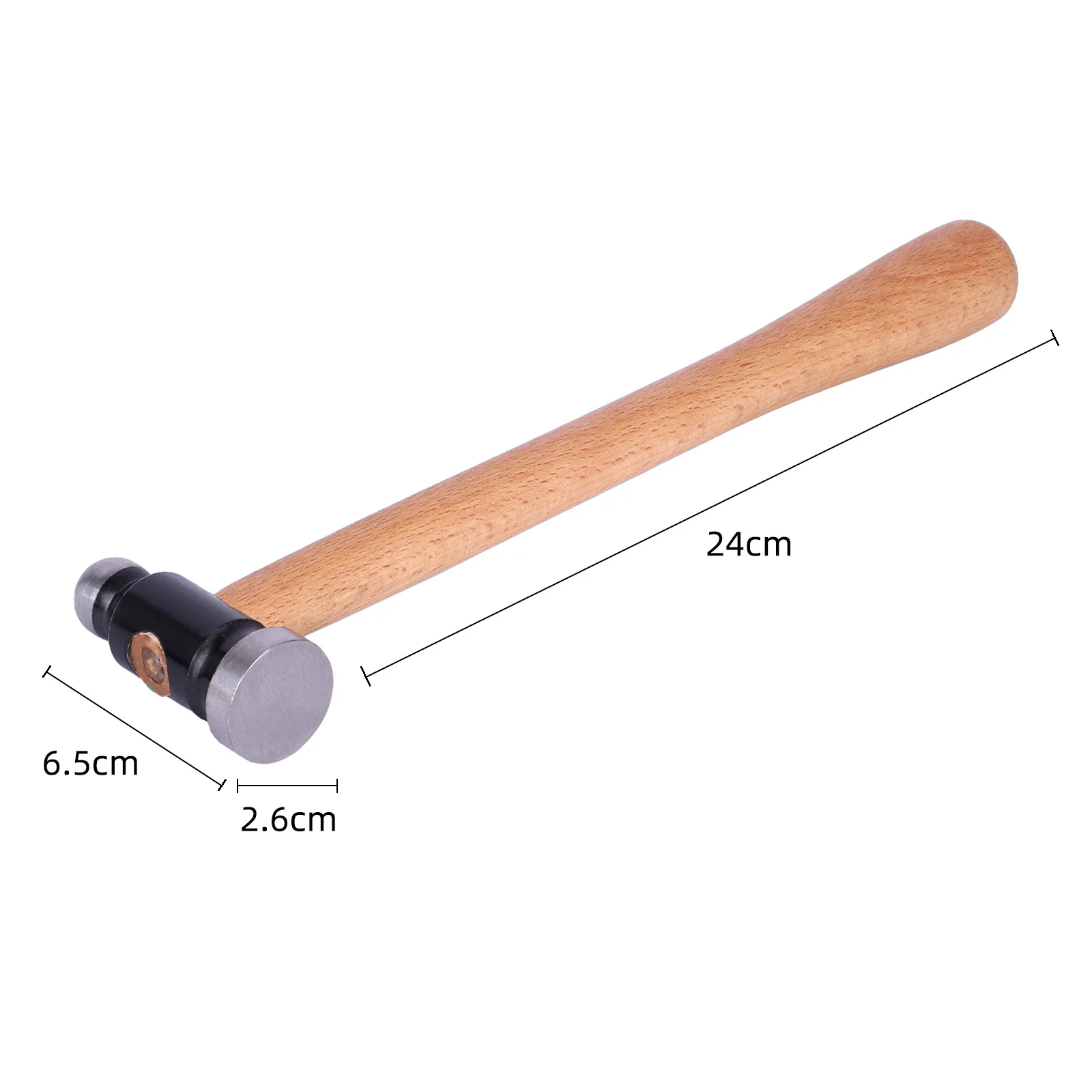 ジュエリー作り用の丸い頭を備えた小さなハンマー、追跡ハンマー - Mallet Wood Carving のレビューと価格