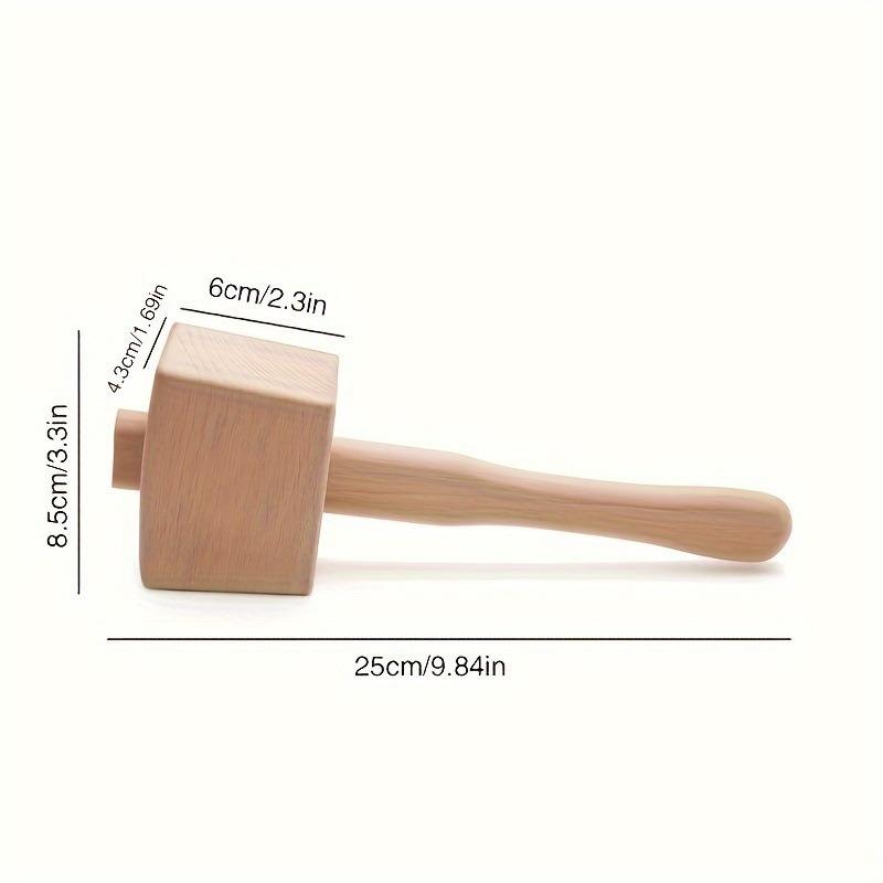 1PC DIY レザービーチ無垢材木工マレット大工ハンマー木 - Mallet Wood Carving のレビューと価格