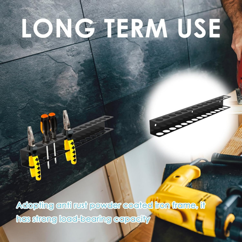 壁掛け式防錆工具収納ボード（家庭および作業場用）、ドライバー - Tools For Home Workshop のレビューと価格