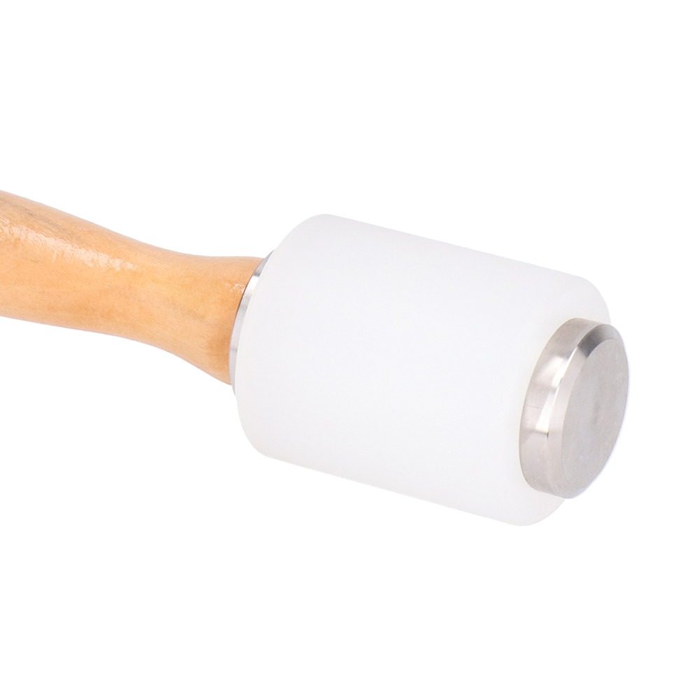 複数の素材を使用した革細工用ハンマー、様々な色、長さ21cm - Mallet Wood Carving のレビューと価格