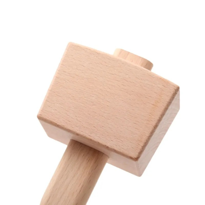 DIY手作り革、木工道具、子供の手作り無垢材、ブナ材ハンマー - Mallet Wood Carving のレビューと価格