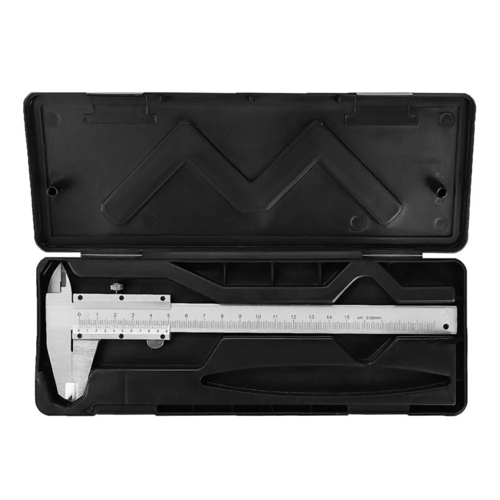 0-150 ミリメートルノギス 0.02 ミリメートル精度炭 - Workshop Tools Engineering のレビューと価格