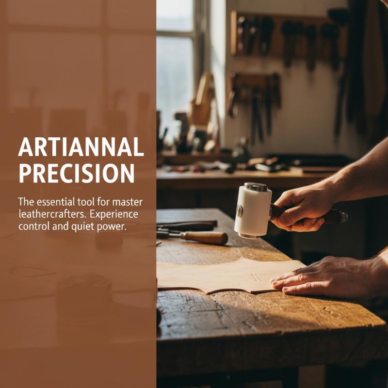 1PC レザーカービングハンマー レザークラフトマレット ナ - Mallet Wood Carving のレビューと価格