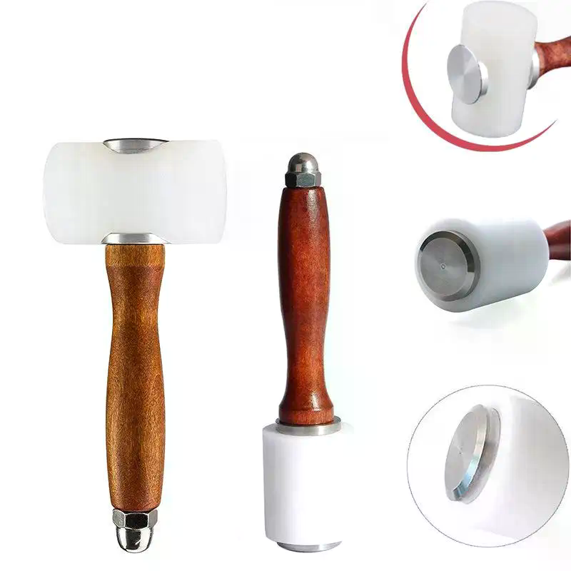 1PC レザーカービングハンマー レザークラフトマレット ナ - Mallet Wood Carving のレビューと価格