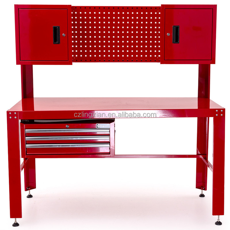 卸売工具キャビネット、工業用作業台、3つの引き出しとキャビネ - Workshop Tools Bench のレビューと価格