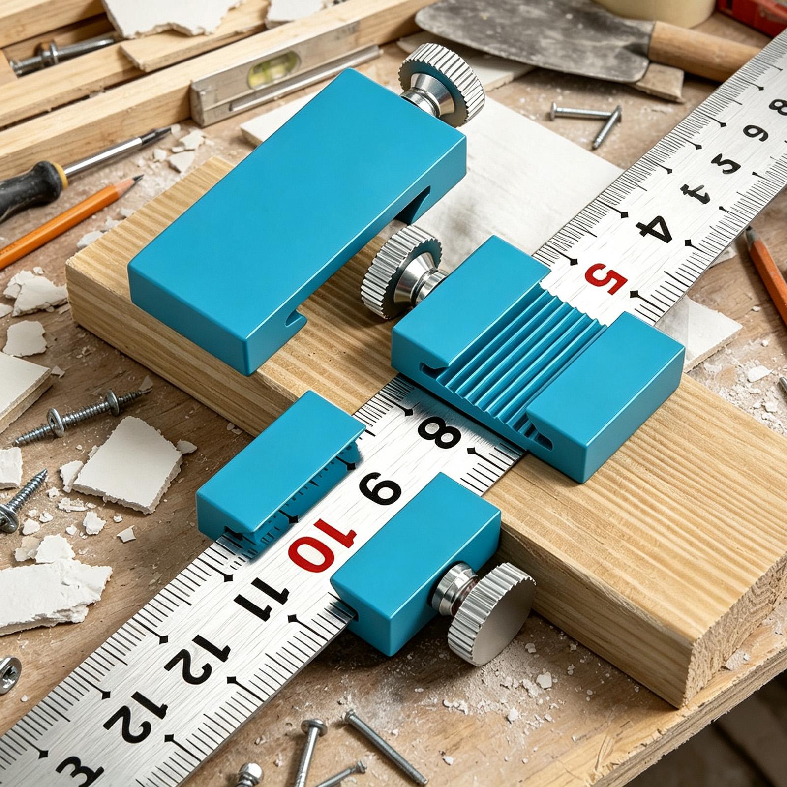 大工道具 大工定規 測定用スクライビングポジショニングブロッ - Tools For Home Workshop のレビューと価格