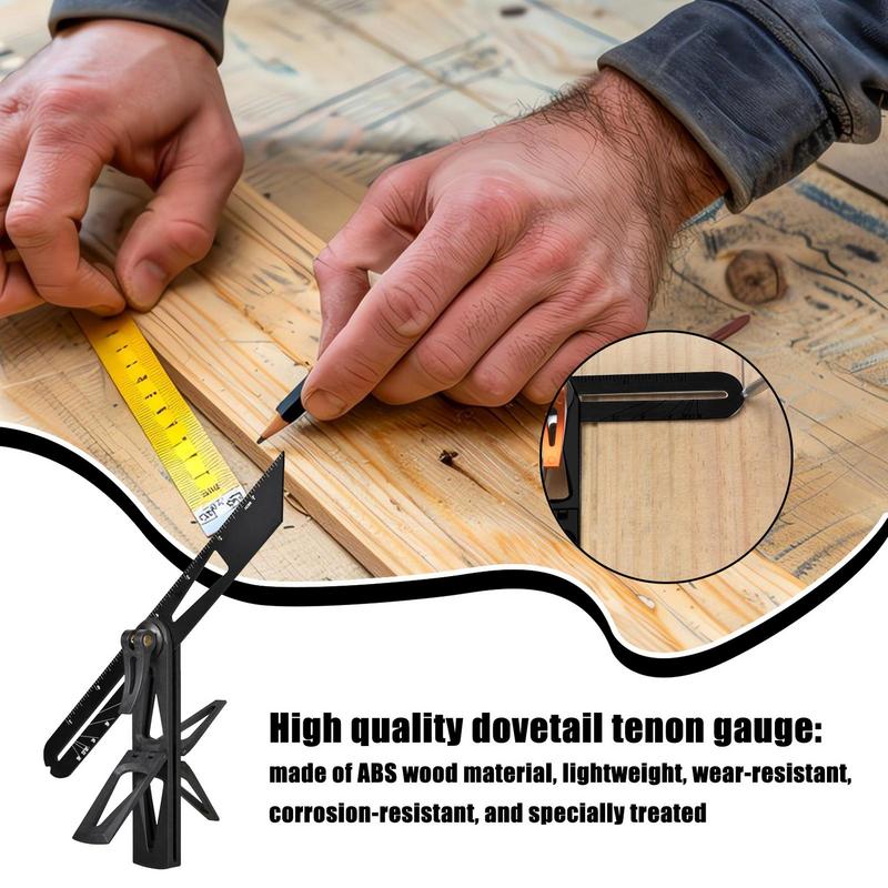 木工用ダブテールマーカーガイド、木工修理用マーキングTベベル - Dovetail Marking Guide のレビューと価格