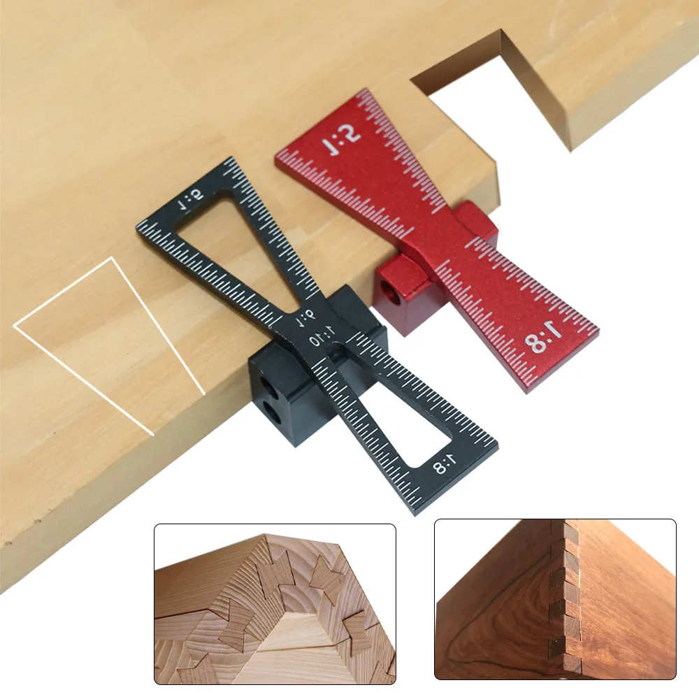 木工ダブテールマーカー アルミニウム合金ダブテールマーキング - Dovetail Marking Guide のレビューと価格